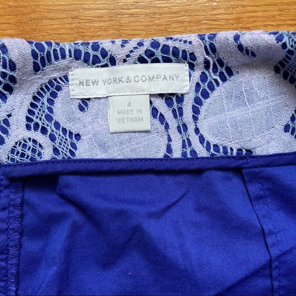 New York & Co. Lace Overlay Skirt - Picture 5 of 7
